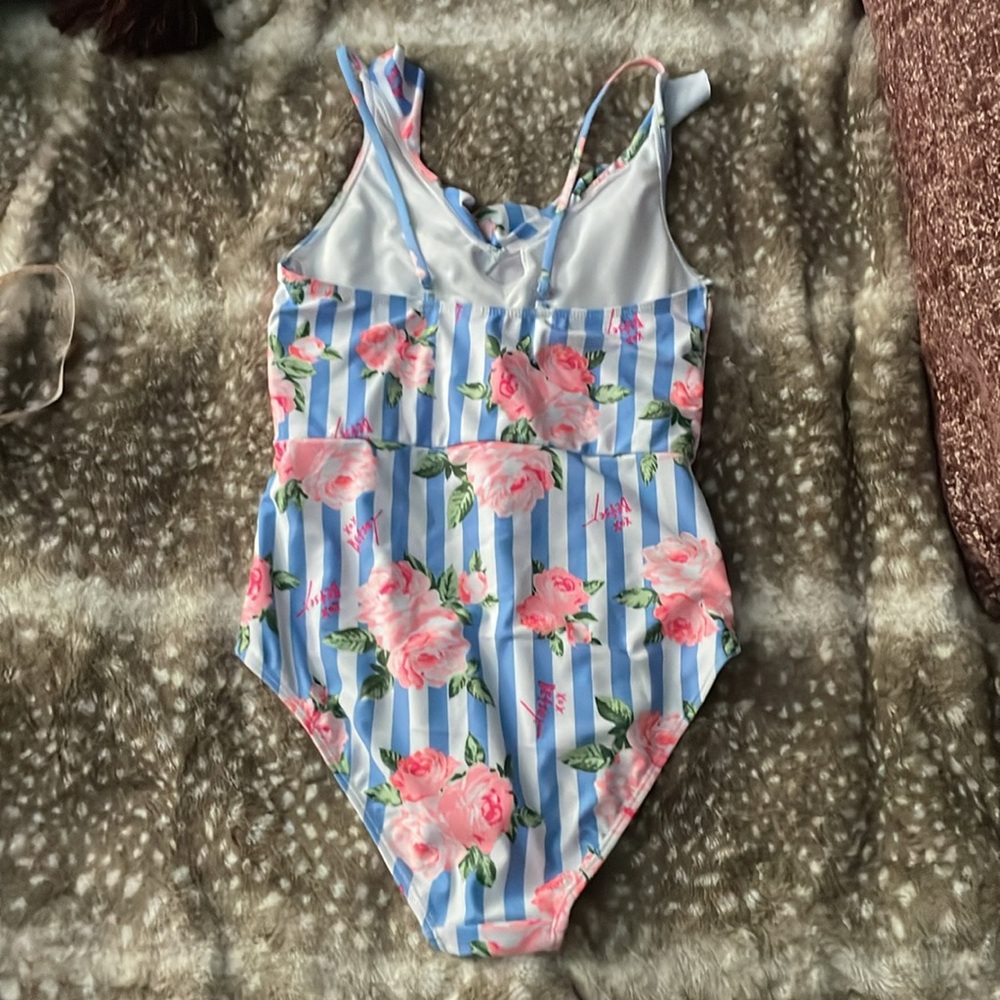 Betsey Johnson matching with mama swimsuits sz M and youth 6 - Picture 2 of 14